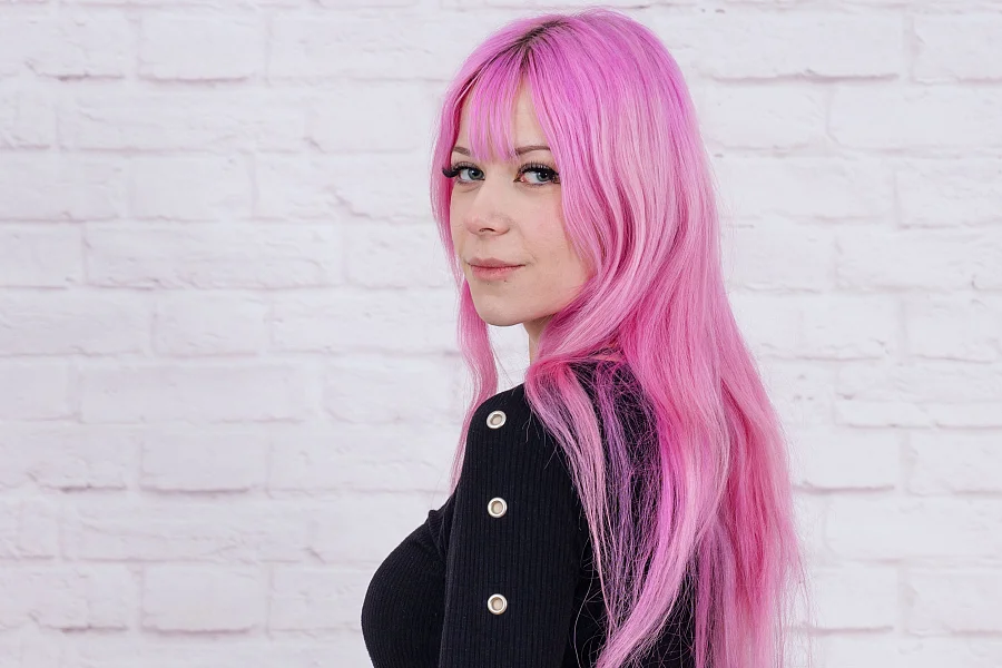 Nude video casting with beautiful cosplay girl Lilly