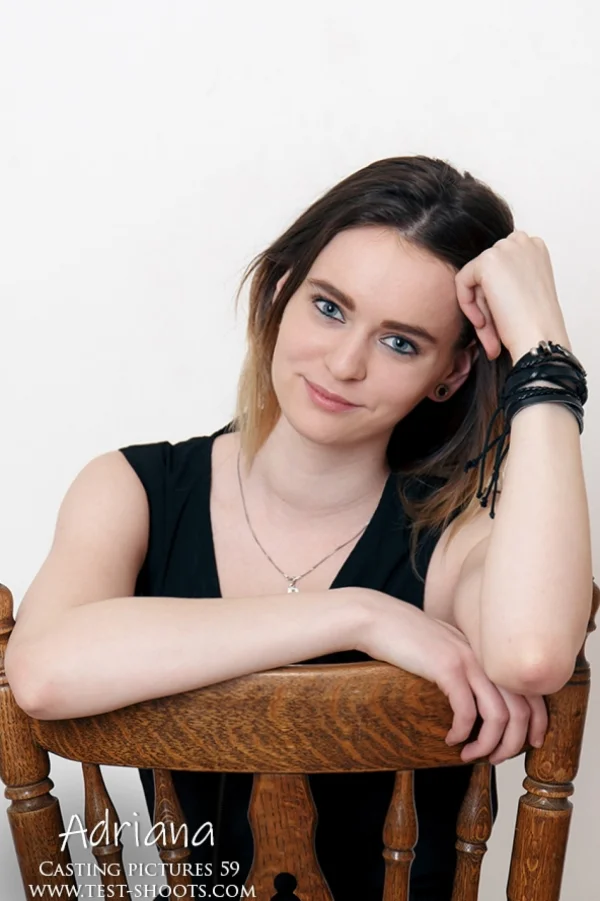 Adriana IT programmer first time nude casting