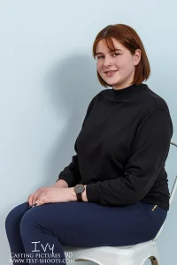 Ivy Blushes Through Her First Ever Naked Photos