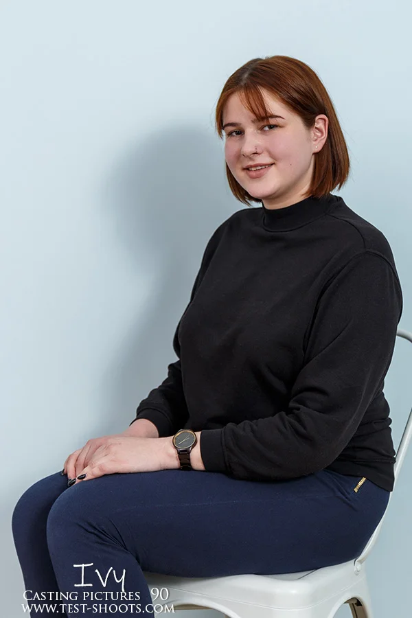 Ivy Blushes Through Her First Ever Naked Photos