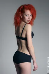 Foxy redhead thin teenager nude casting Preview picture 2