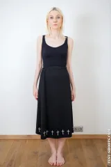 Ingrid Swedish skinny teengirl poses naked in nude casting Preview picture 1