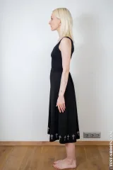 Ingrid Swedish skinny teengirl poses naked in nude casting Preview picture 3