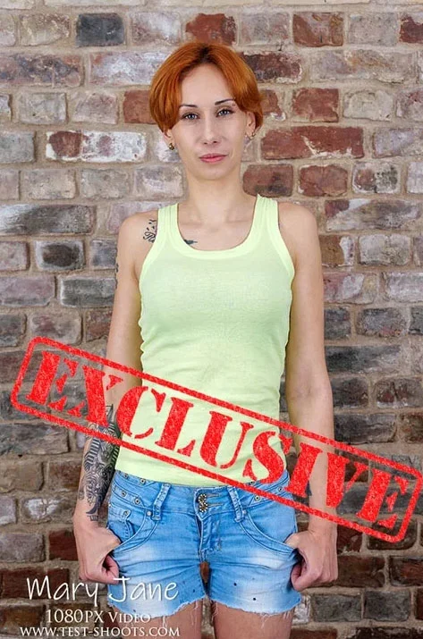 Authentic Debut Mary Jane’s Nude Casting Session