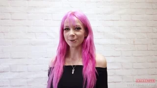 Nude video casting with beautiful cosplay girl Lilly frame 2