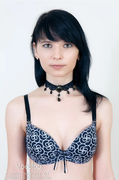 Voodoo thin shopgirl pretty teenager casting Photo Cover