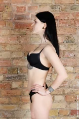 Posy Shows Every Angle Of Her Tattooed Body In Nude Casting Preview picture 3