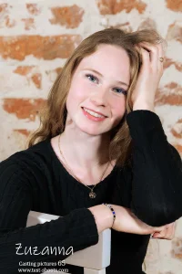 Redhead Zuzanna's First Nude Audition